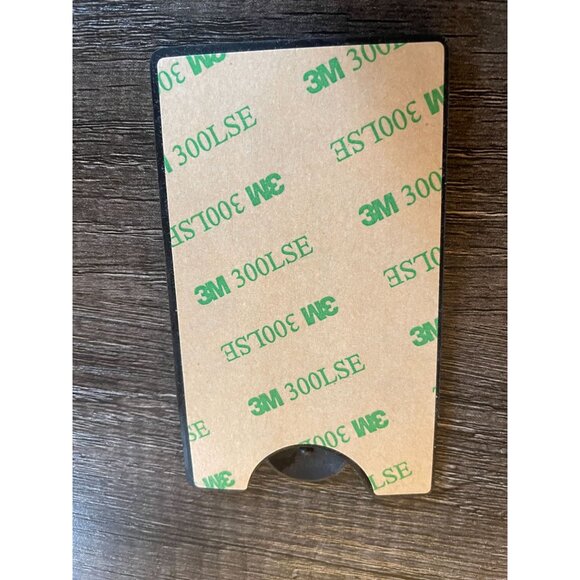 Silicon card holder sleeve stand universal black 3M adhesive - Picture 4 of 6